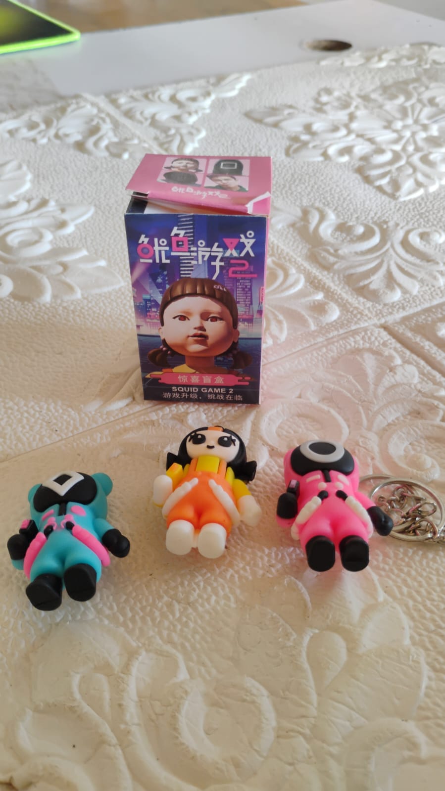 Cute Character-themed Soft Silicone Keychain (Mix Desgin 1 Pc)